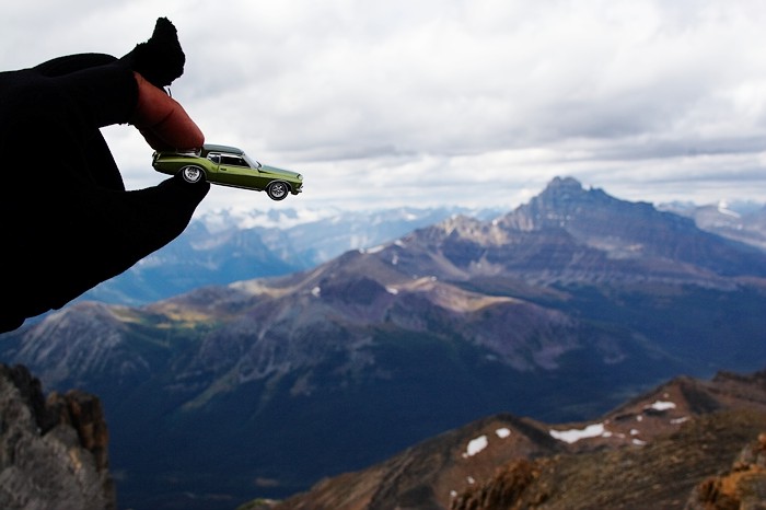 Chillin’ on top of Mt. Richardson